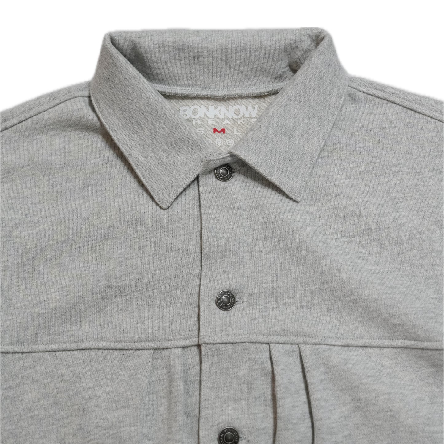 TYPE-001 Sweat Trucker Jacket ASHGRAY