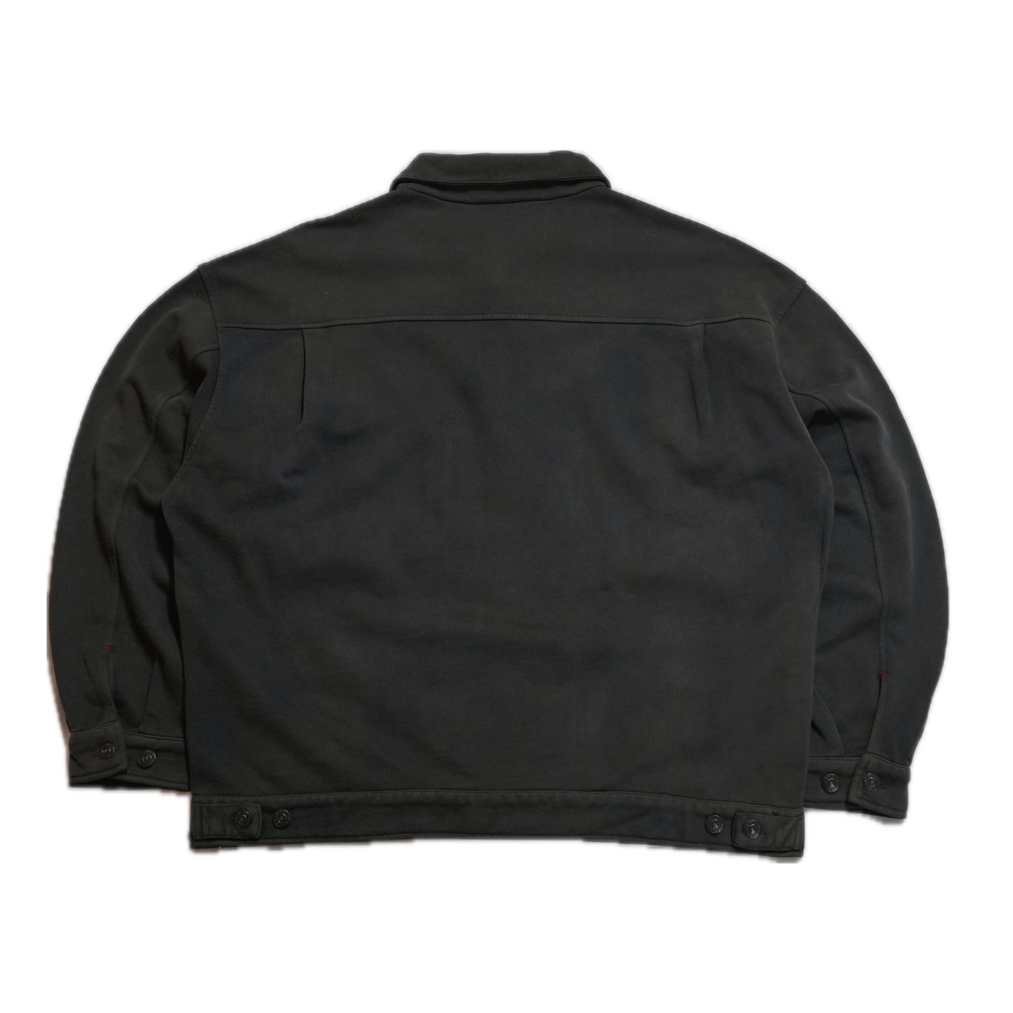 TYPE-001 Sweat Trucker Jacket WASHEDBLACK