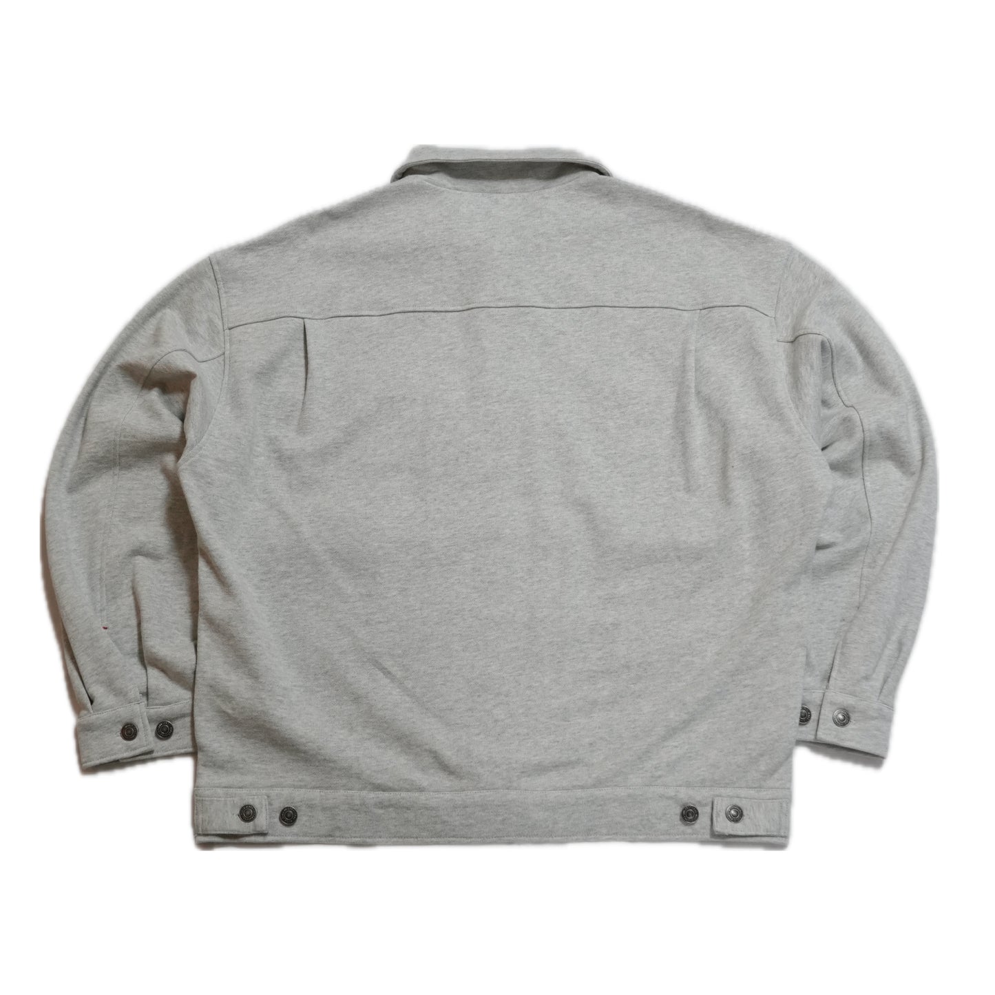 TYPE-001 Sweat Trucker Jacket ASHGRAY