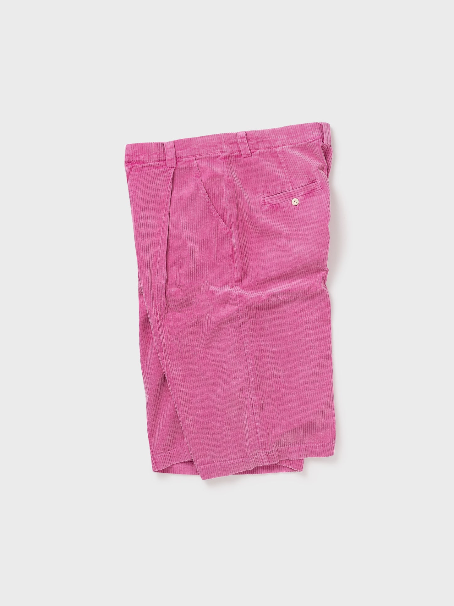 Faded Corduroy BIG Shorts Pink