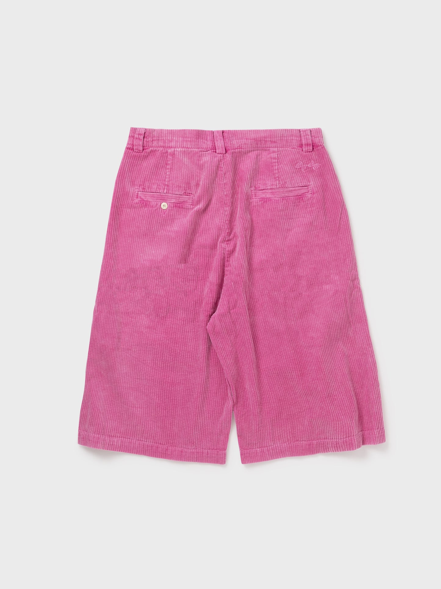 Faded Corduroy BIG Shorts Pink