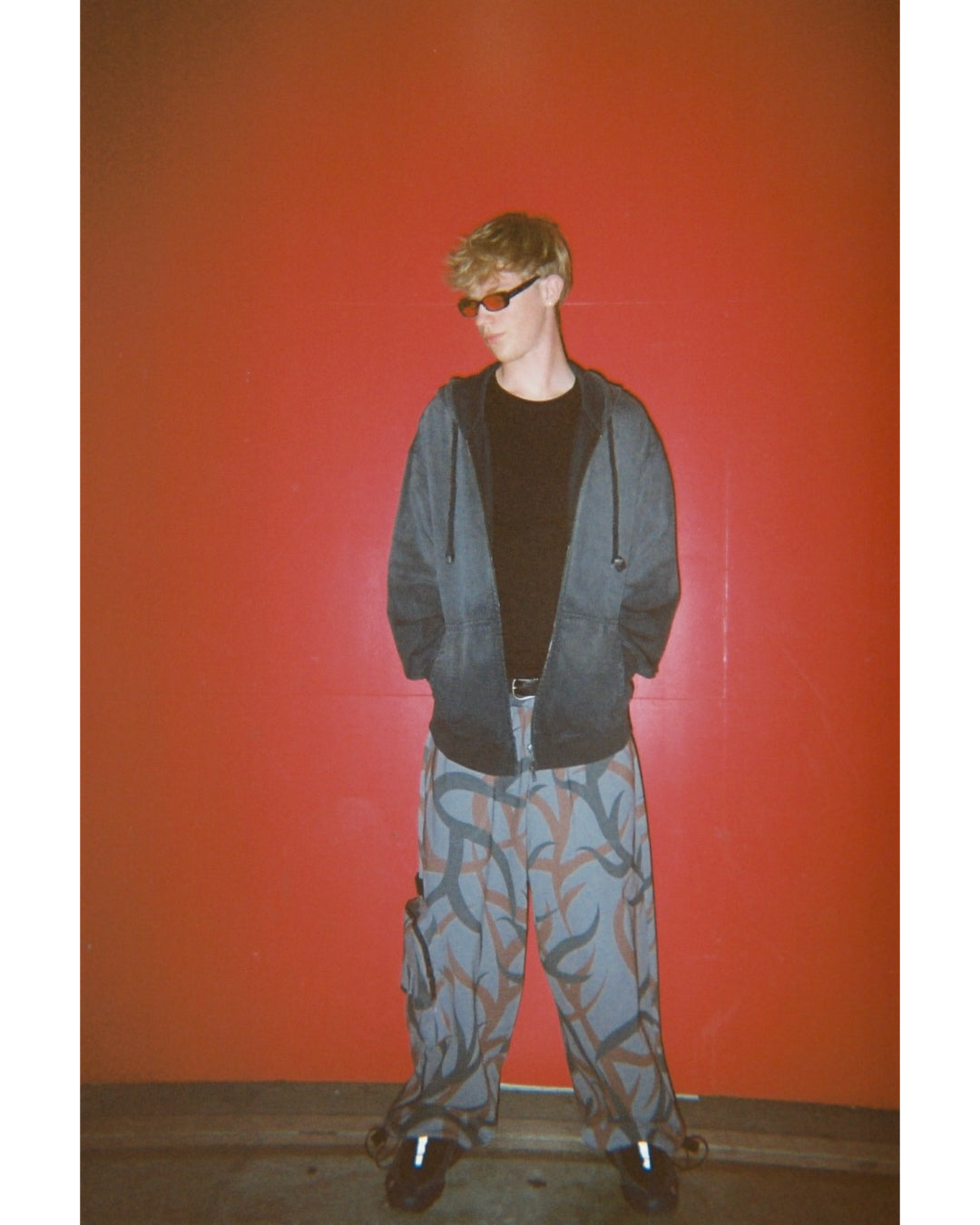 TYPE-002 Giant Pocket Sweat Pants TRIBAL CHARCOAL