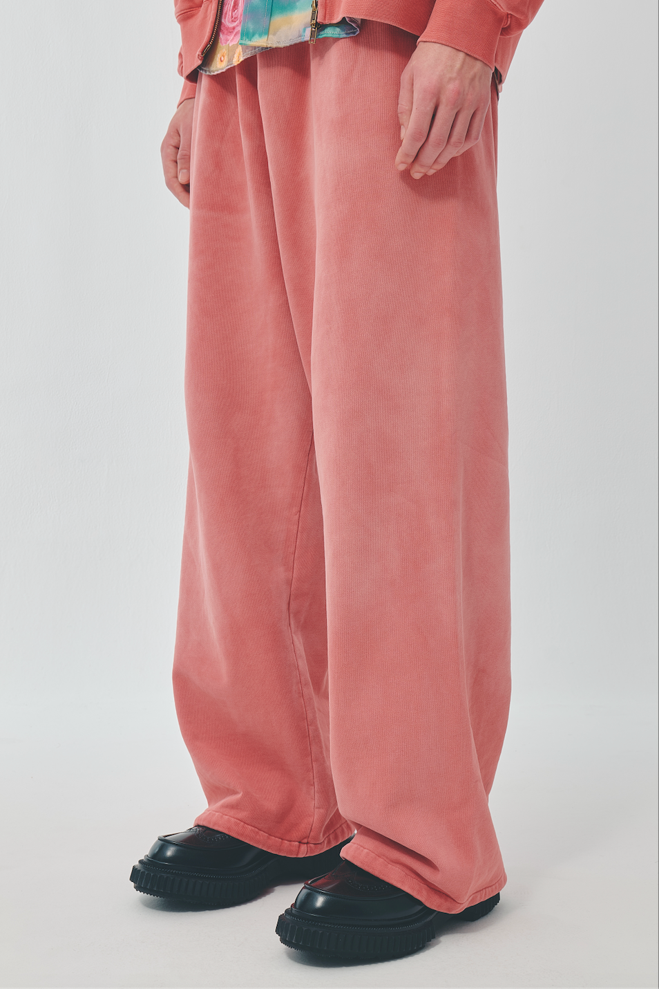 TYPE-004 Faded Heavy Sweat Pants BURGUNDY