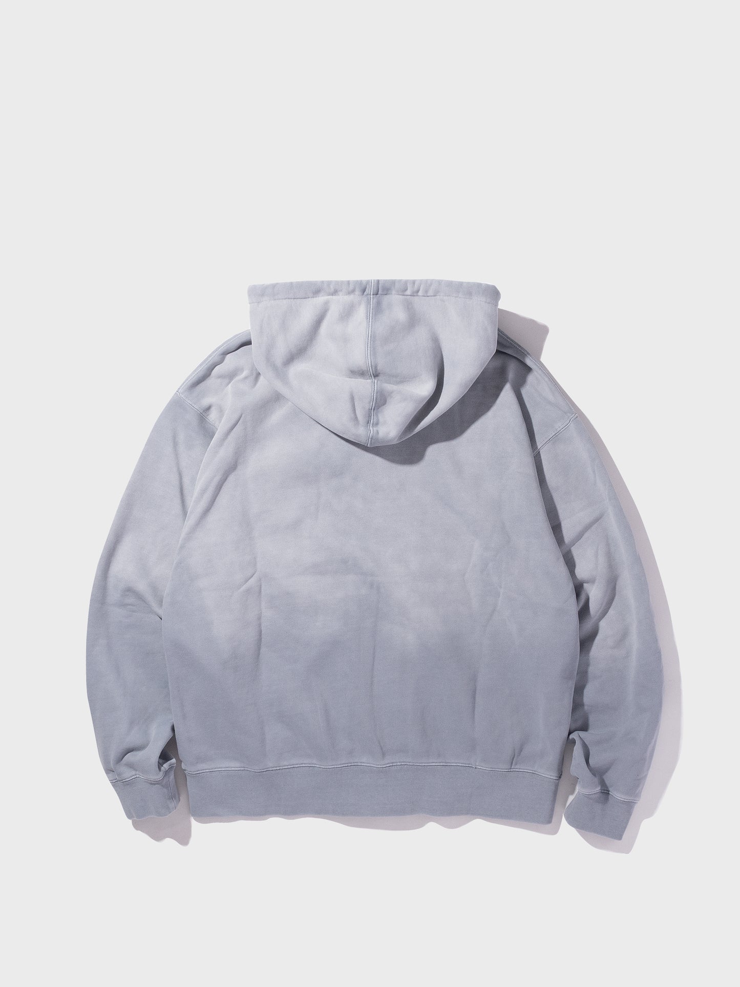 TYPE-003 Faded Heavy Zip Hoodie BLUEGRAY