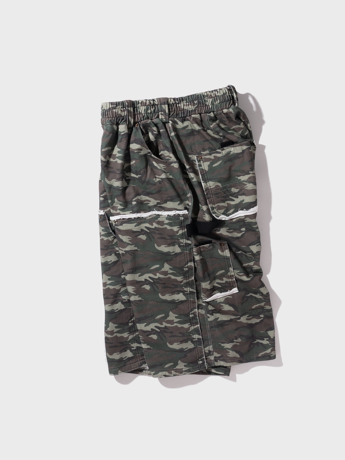 TYPE-005 Double Knee Tactical Sweat Shorts CAMO