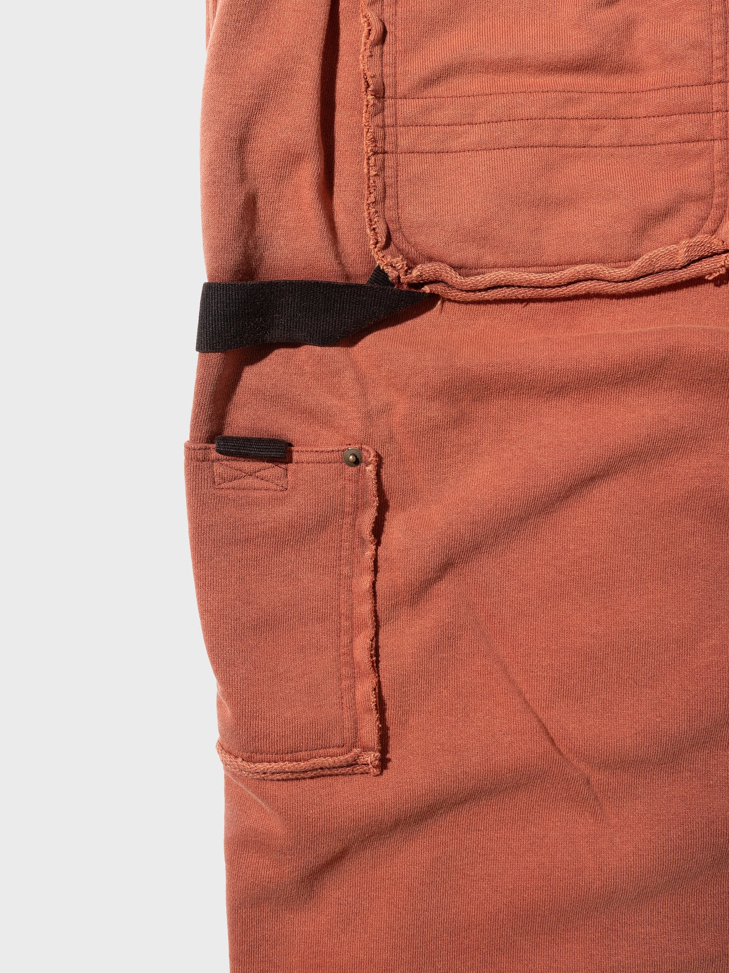 TYPE-005 Double Knee Tactical Sweat Shorts DARKORANGE