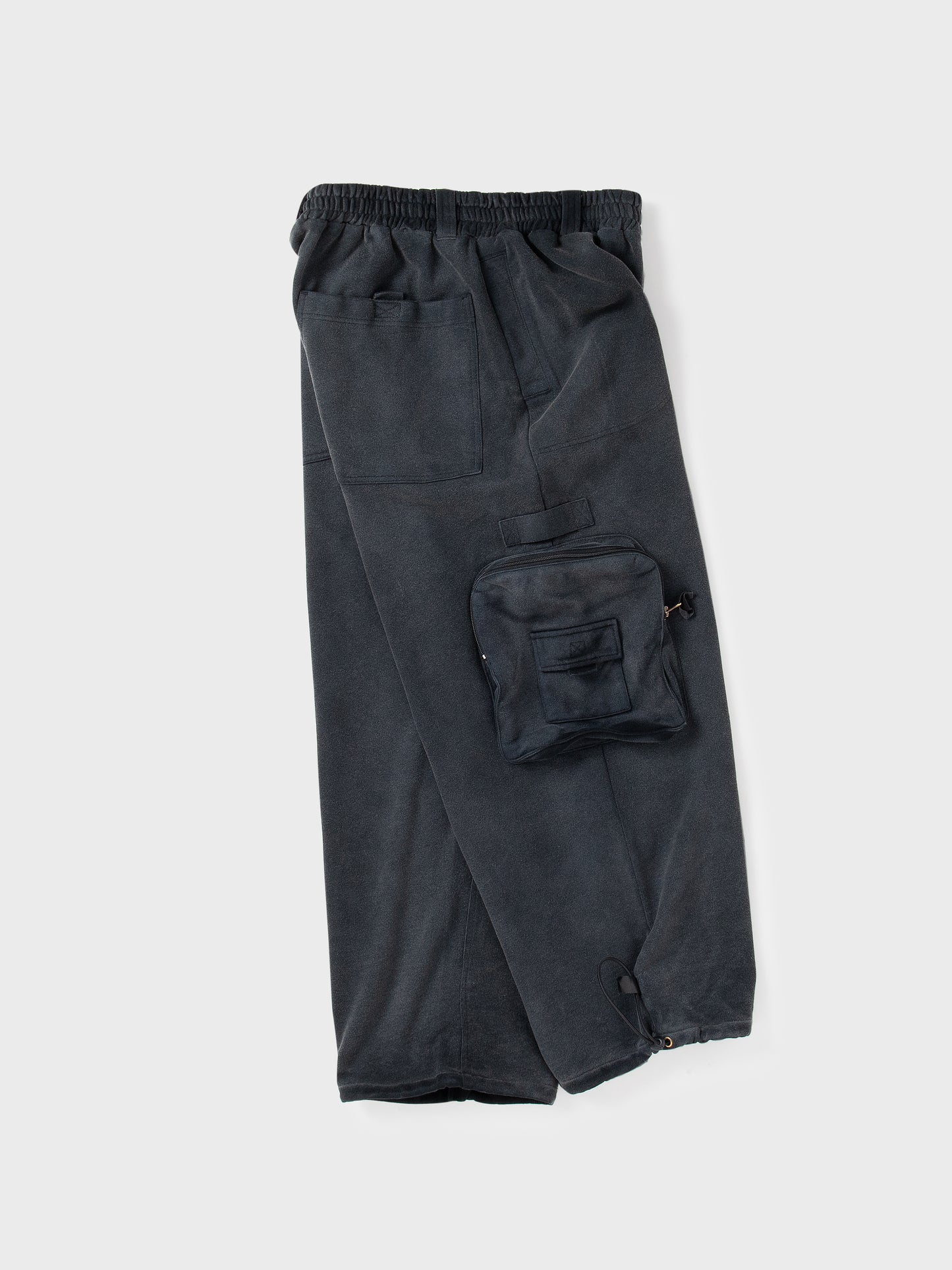 TYPE-002 Giant Pocket Sweat Pants BLACK