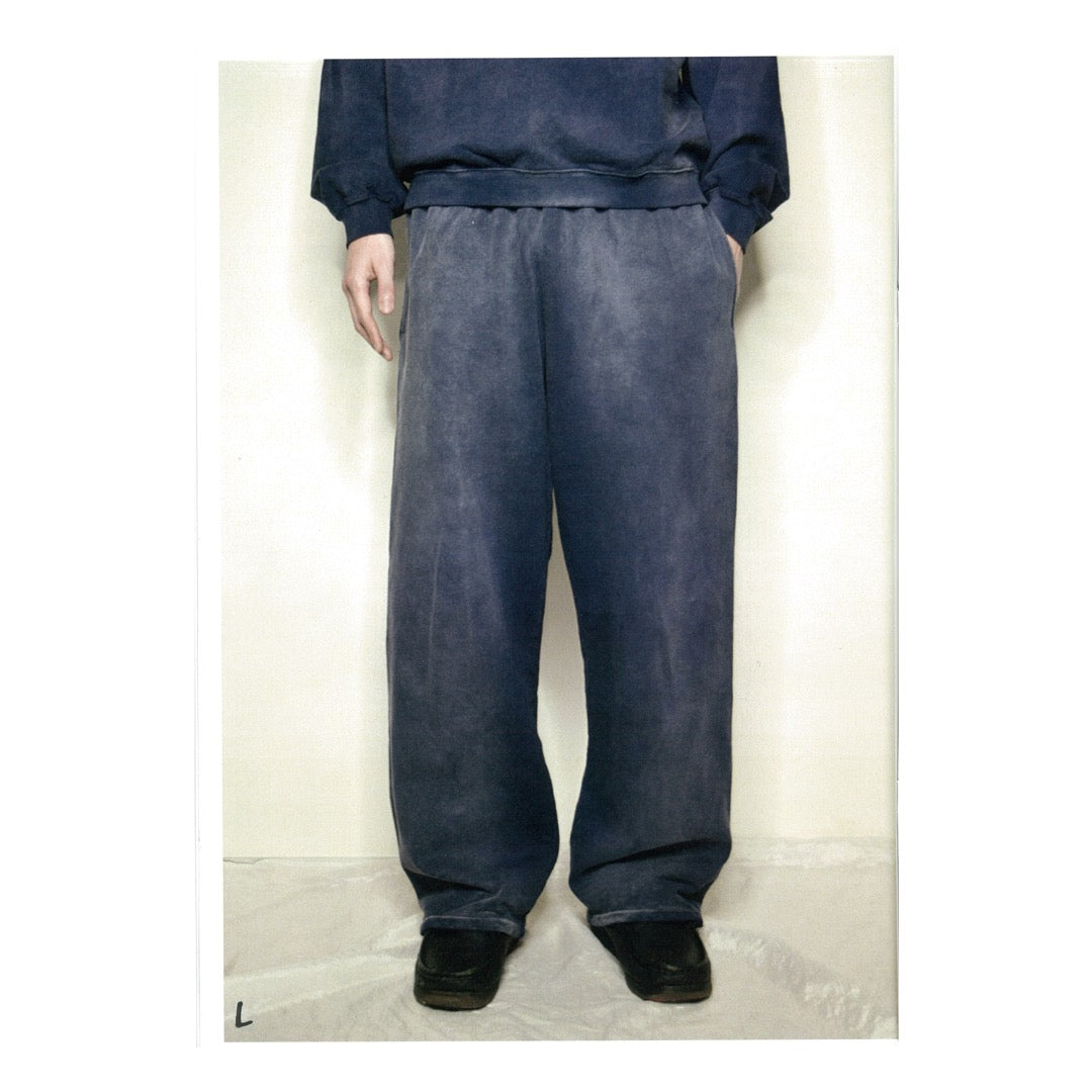 TYPE-000 STRAIGHT SWEAT PANTS NAVY