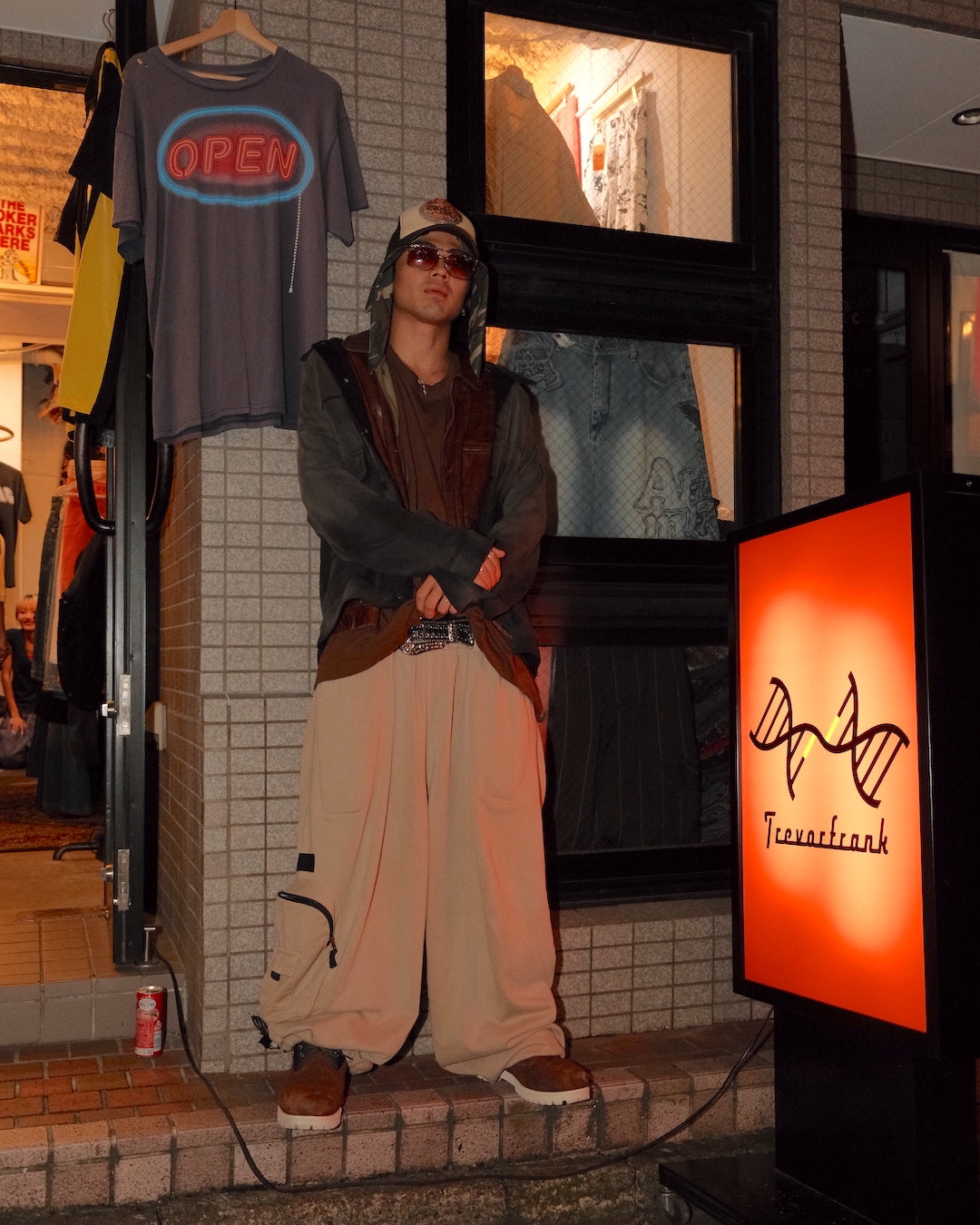 TYPE-002 Giant Pocket Sweat Pants BEIGE