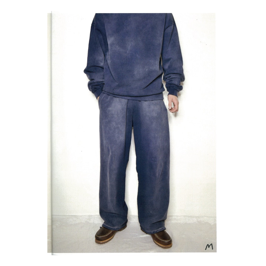 TYPE-000 STRAIGHT SWEAT PANTS NAVY