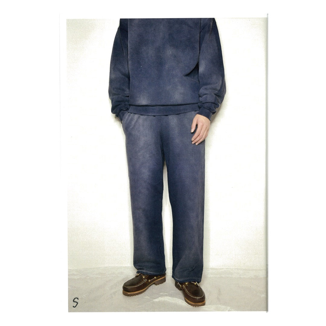 TYPE-000 STRAIGHT SWEAT PANTS NAVY