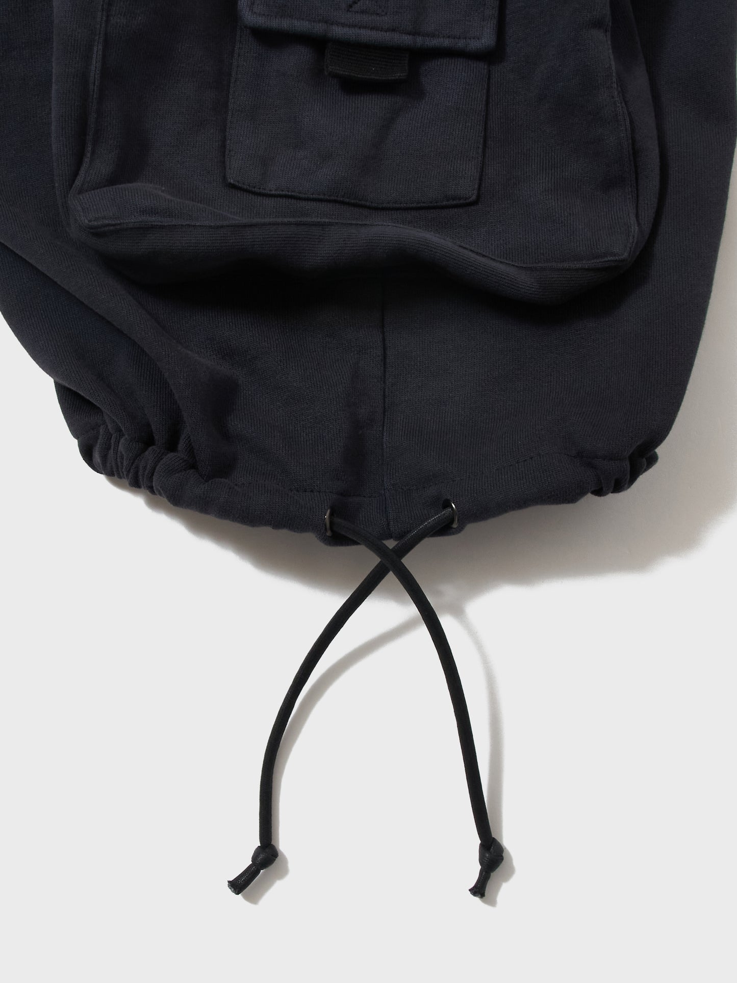 【7/24 20:00~】TYPE-002 Giant Pocket Sweat Shorts BLACK