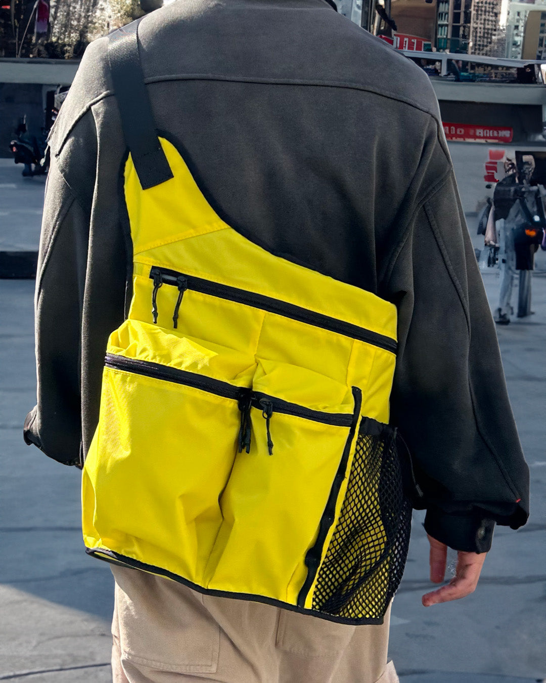 Tactical Mulch Pocket Bag YEL