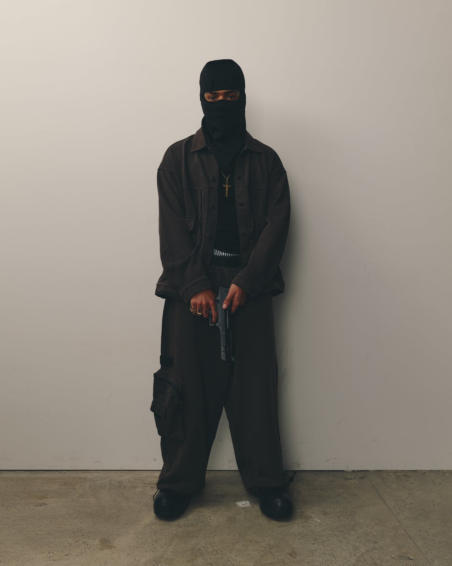 TYPE-001 Sweat Trucker Jacket WASHEDBLACK
