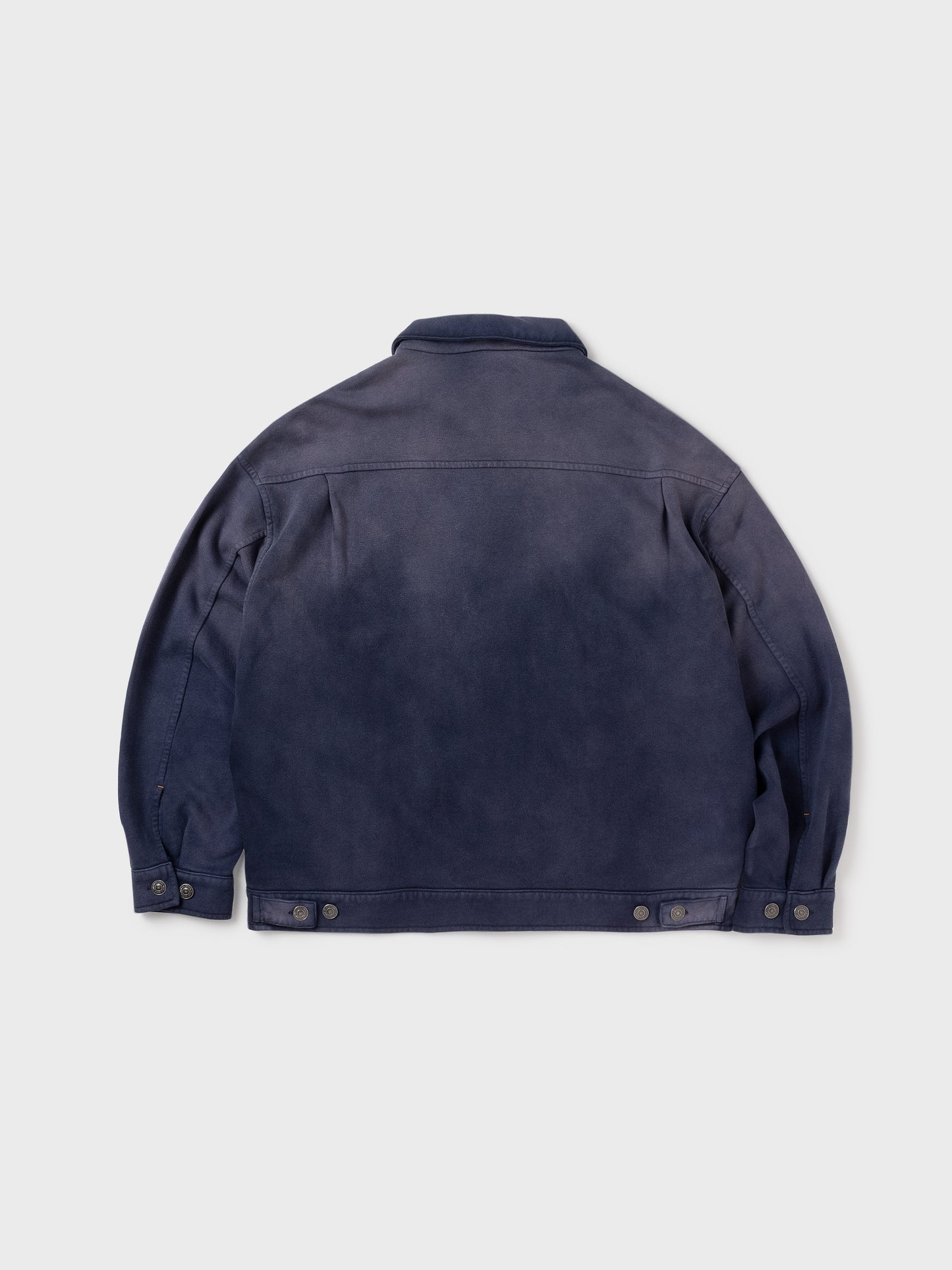 TYPE-001 SWEAT TRUCKER JACKET NAVY