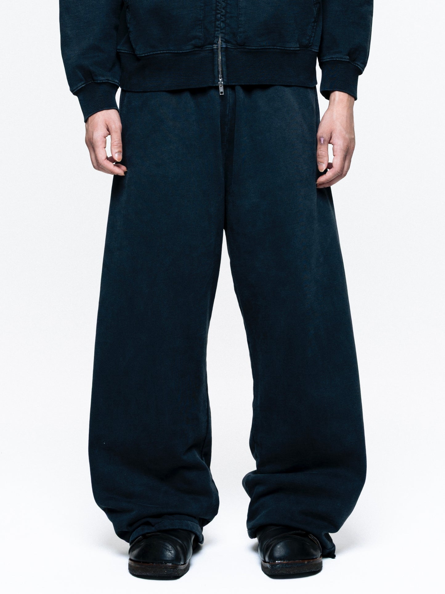 TYPE-004 Faded Heavy Sweat Pants BLACK