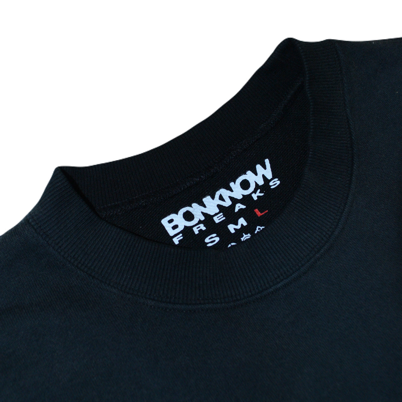 TYPE-000 CREW NECK SWEAT SHIRTS BLACK