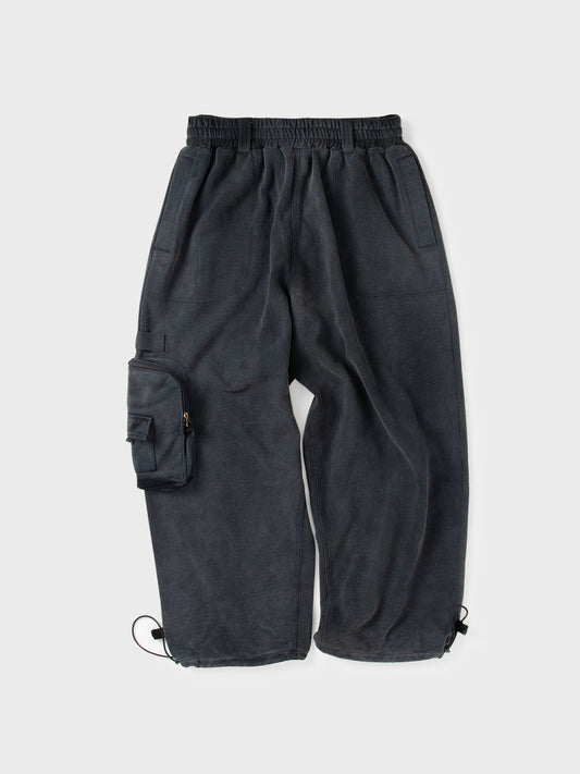 TYPE-002 Giant Pocket Sweat Pant BLACK