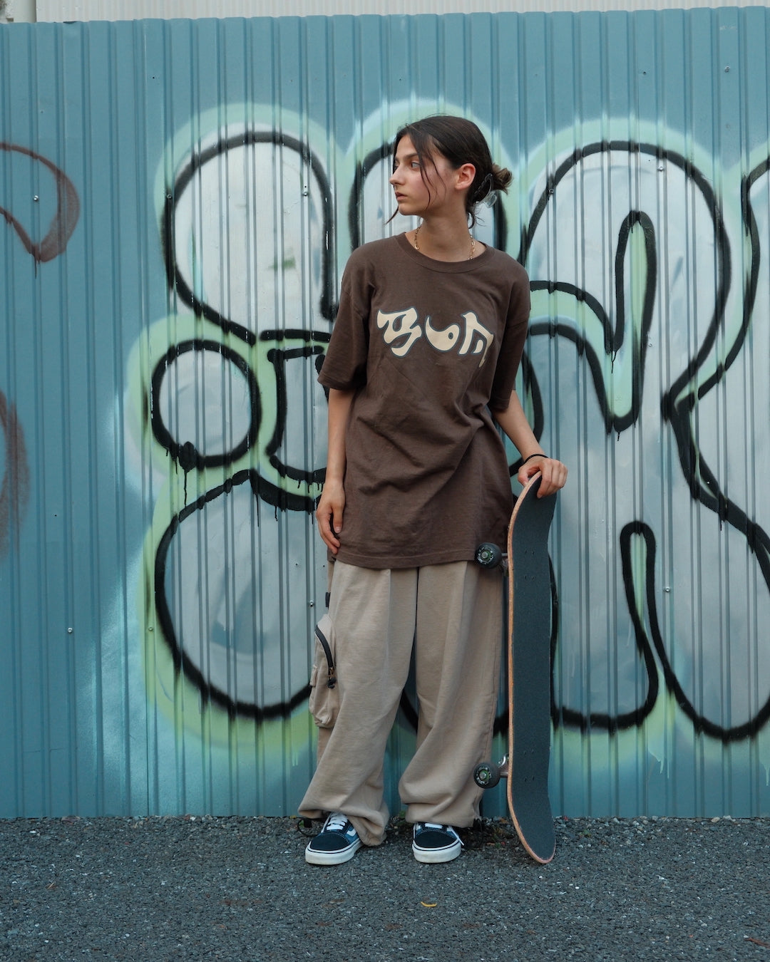 TYPE-002 Giant Pocket Sweat Pant BEIGE