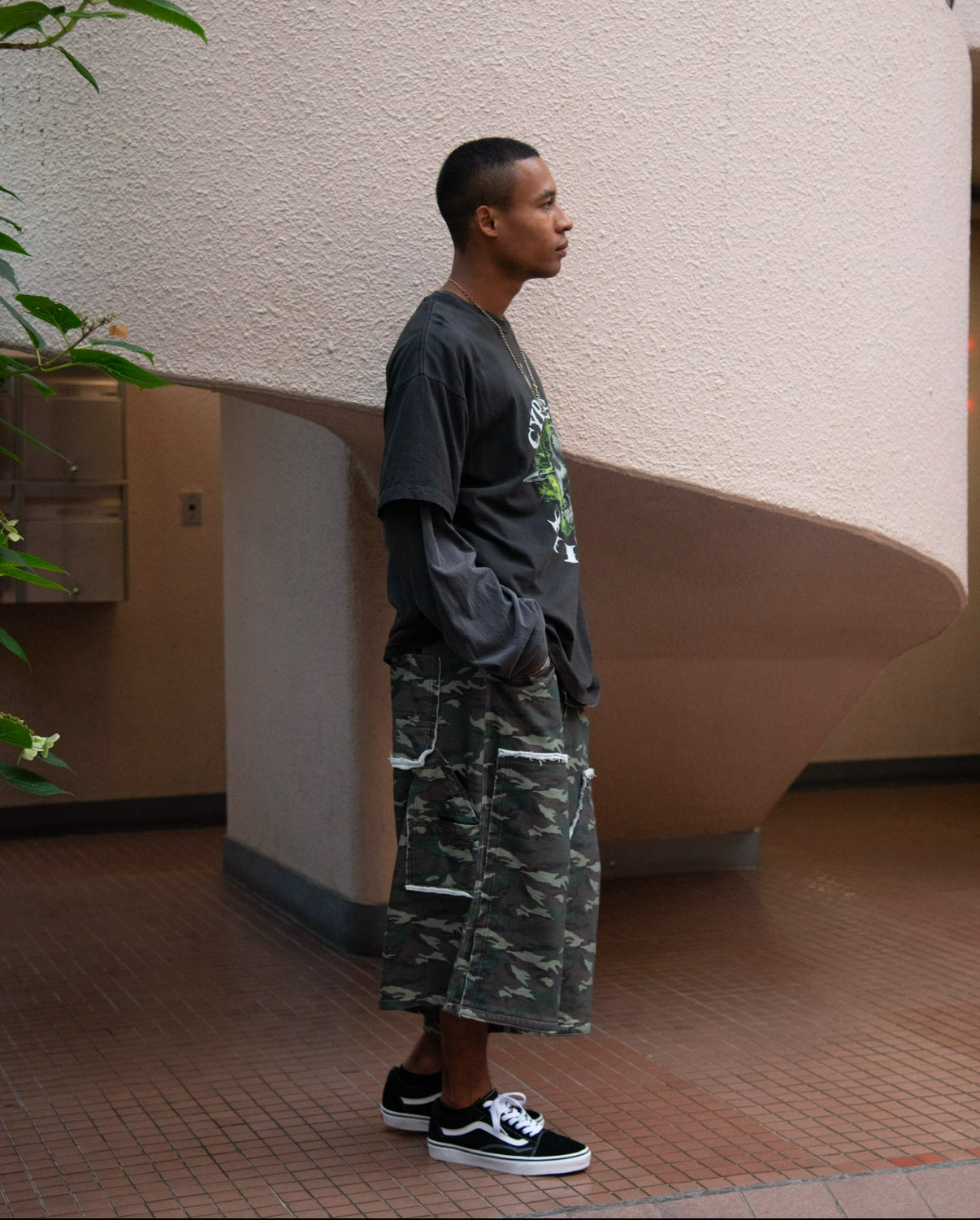 TYPE-005 Double Knee Tactical Sweat Shorts CAMO