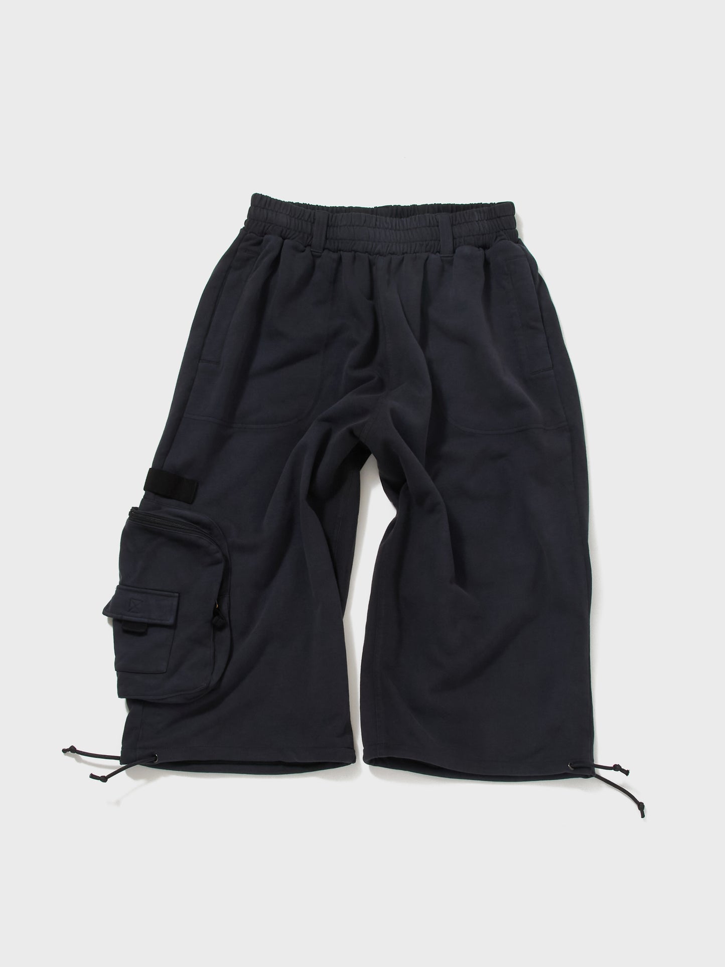 【7/24 20:00~】TYPE-002 Giant Pocket Sweat Shorts BLACK