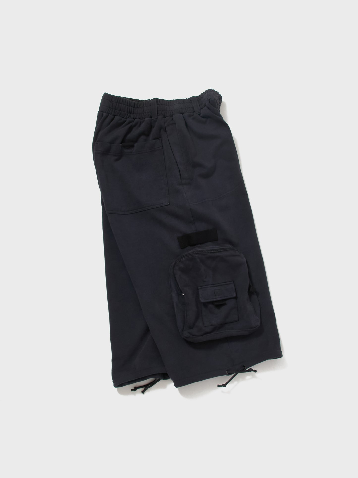 【7/24 20:00~】TYPE-002 Giant Pocket Sweat Shorts BLACK
